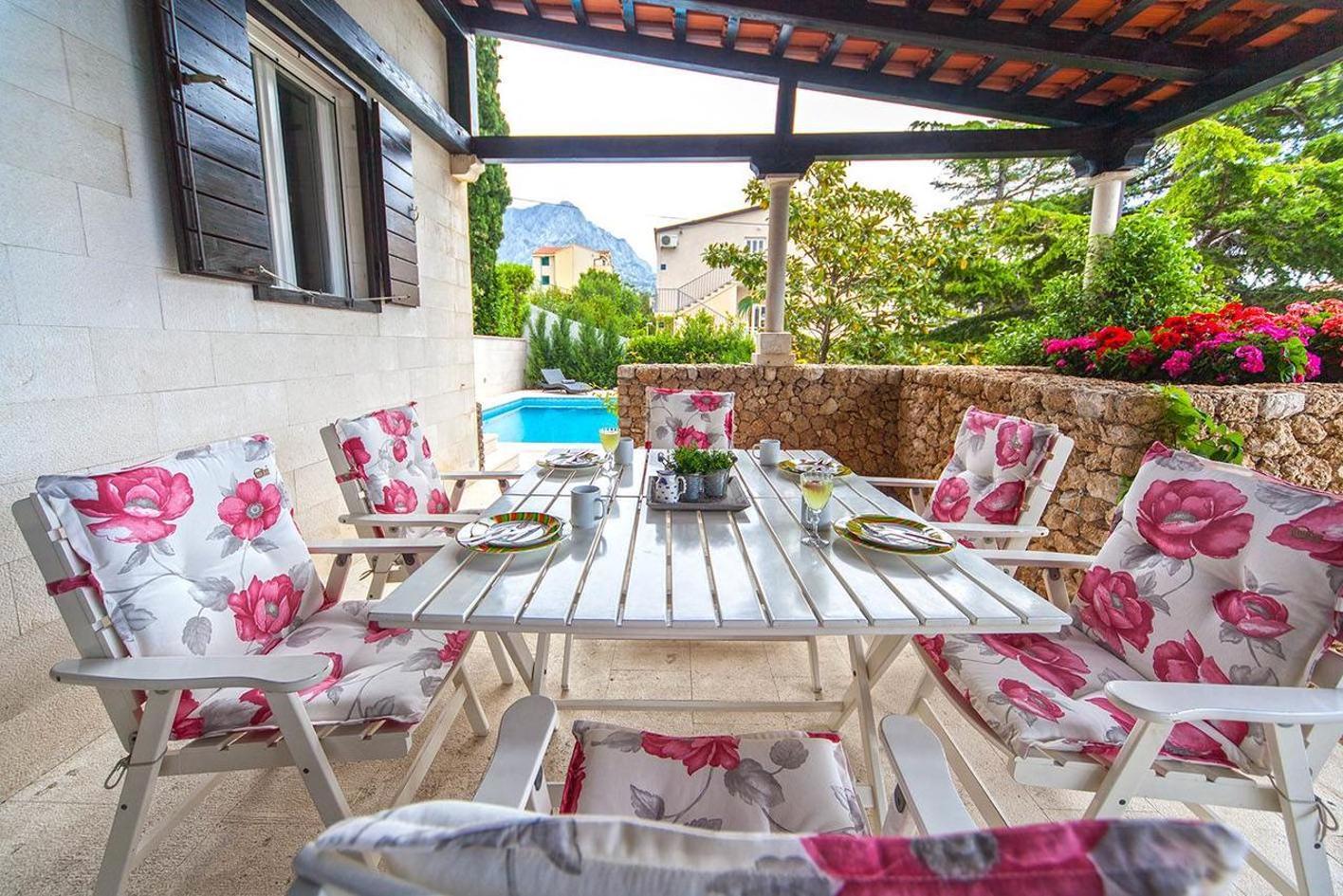 Villa Skalinada, 8 Persons, Private Pool, Baška Voda Exteriér fotografie