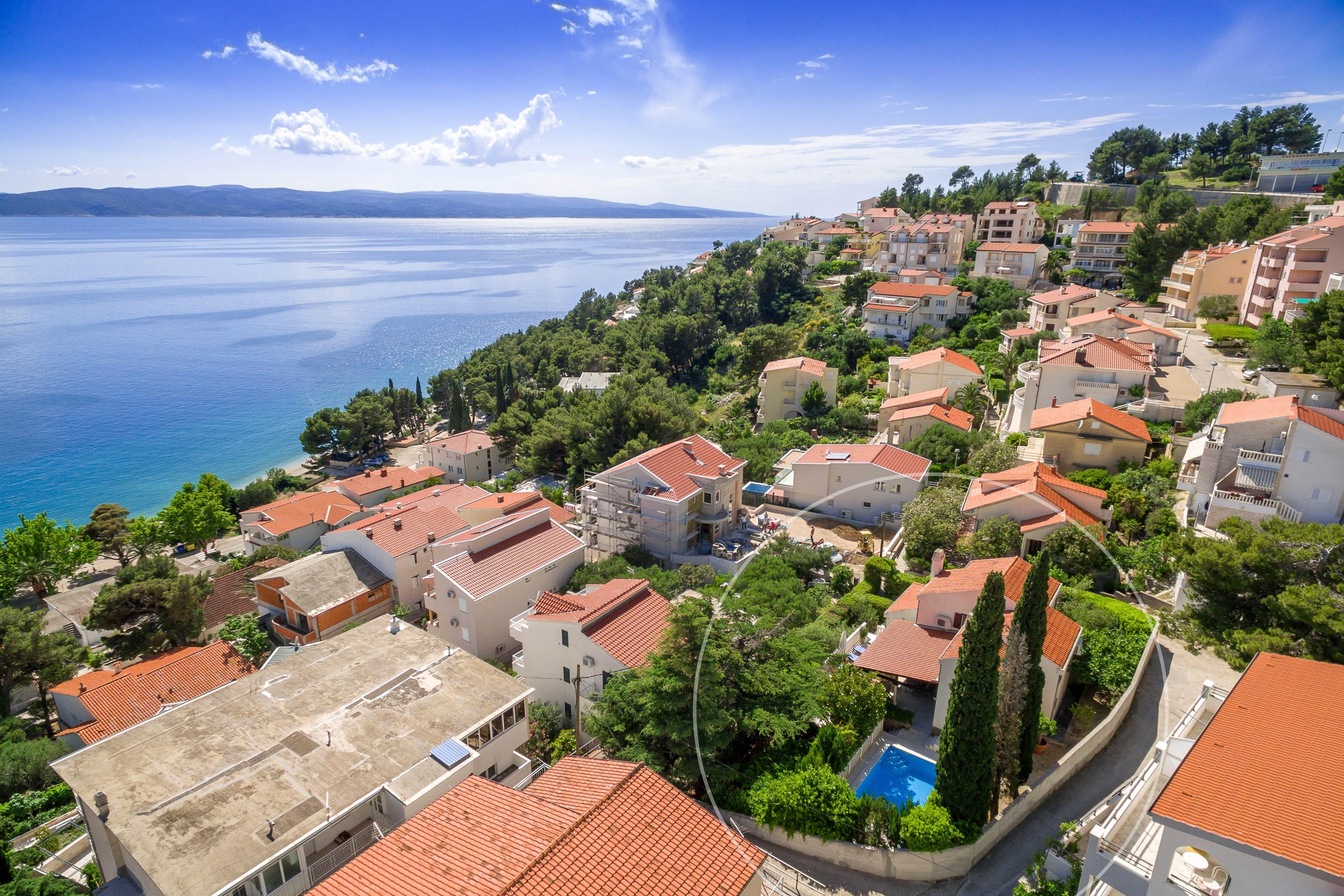 Villa Skalinada, 8 Persons, Private Pool, Baška Voda Exteriér fotografie